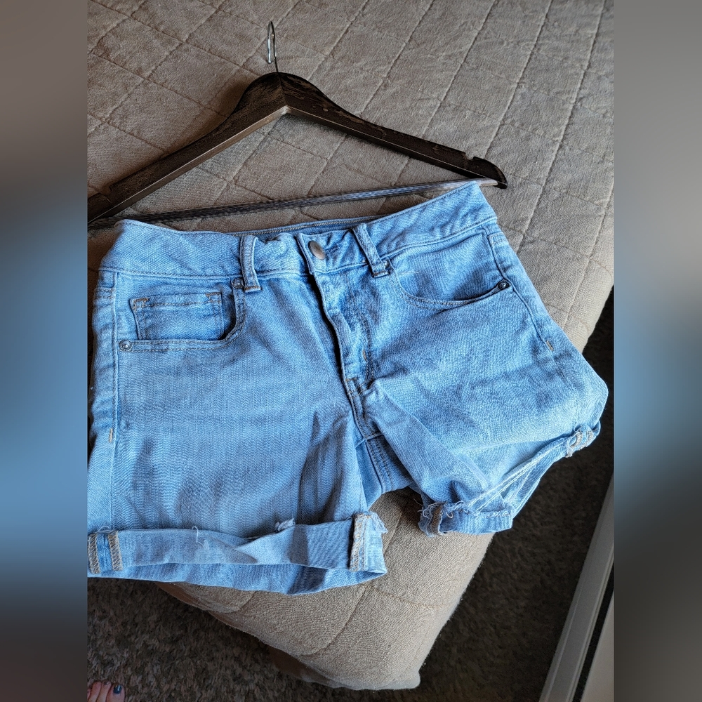 Midi light Jean shorts